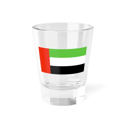 Flag of the United Arab Emirates WFB 2000 (United Arab Emirates) Shot Glass 1.5oz 1.5oz - Go Mug Yourself