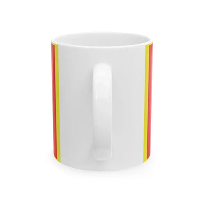 Flag of the United Houma Nation (United States) White Coffee Mug - Go Mug Yourself