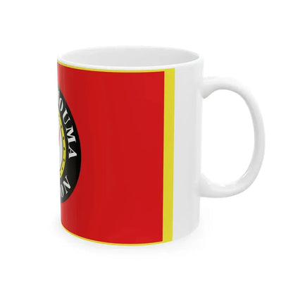 Flag of the United Houma Nation (United States) White Coffee Mug - Go Mug Yourself