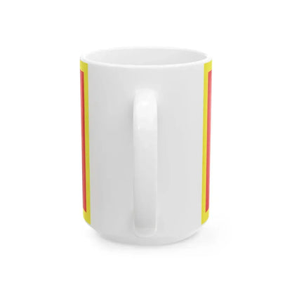 Flag of the United Houma Nation (United States) White Coffee Mug - Go Mug Yourself