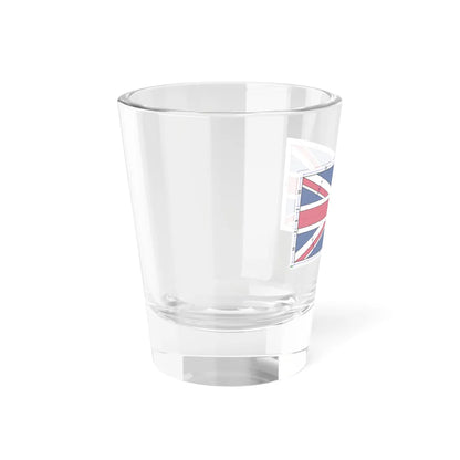 Flag of the United Kingdom 1-2 construction sheet (United Kingdom) Shot Glass 1.5oz - Go Mug Yourself
