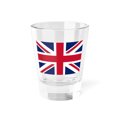 Flag of the United Kingdom 2-3 (United Kingdom) Shot Glass 1.5oz 1.5oz - Go Mug Yourself