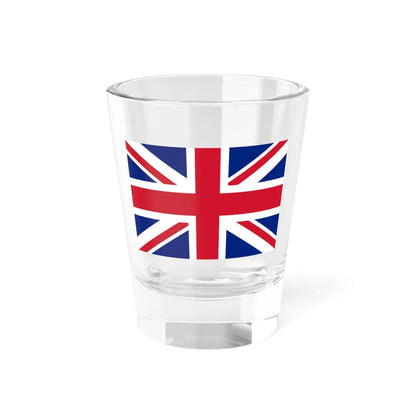 Flag of the United Kingdom 3-2 aspect ratio - alternate (United Kingdom) Shot Glass 1.5oz 1.5oz - Go Mug Yourself