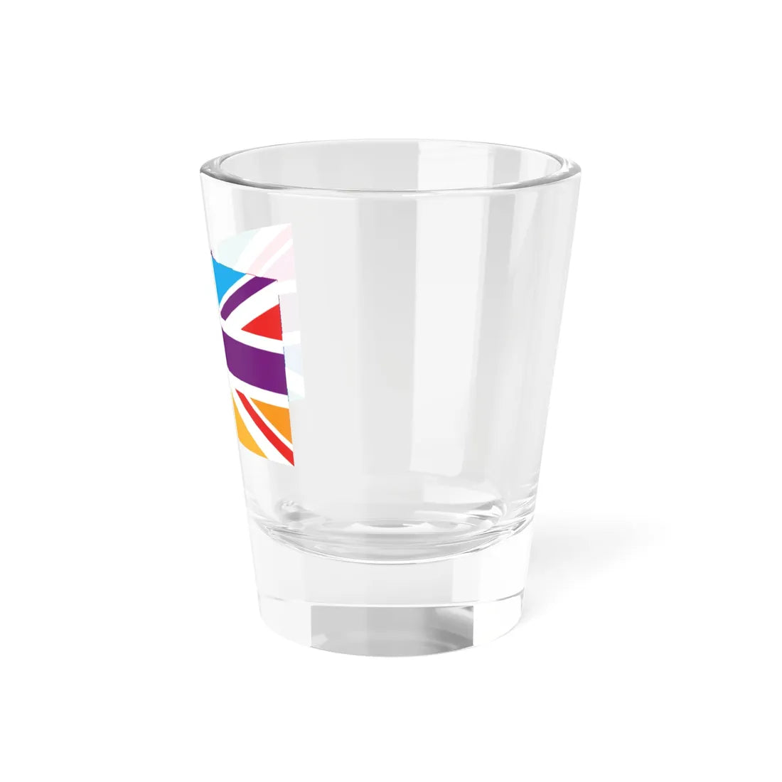 Flag of the United Kingdom 3-5 Blighty (United Kingdom) Shot Glass 1.5oz - Go Mug Yourself