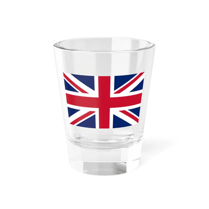 Flag of the United Kingdom 5-8 (United Kingdom) Shot Glass 1.5oz 1.5oz - Go Mug Yourself