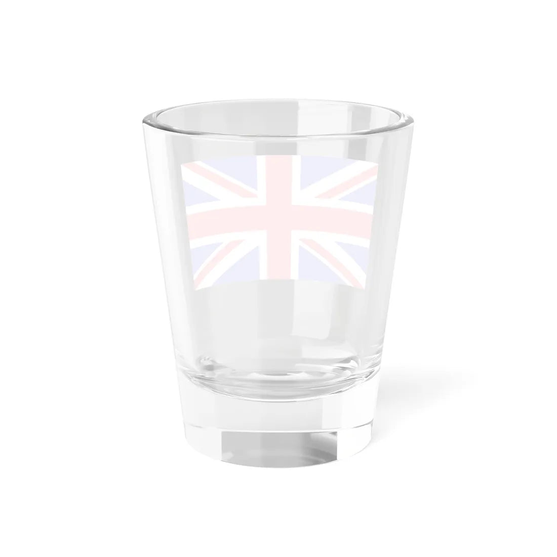 Flag of the United Kingdom CMYK (United Kingdom) Shot Glass 1.5oz - Go Mug Yourself