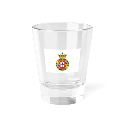 Flag of the United Kingdom of Portugal Brazil and Algarves (Brazil) Shot Glass 1.5oz 1.5oz - Go Mug Yourself