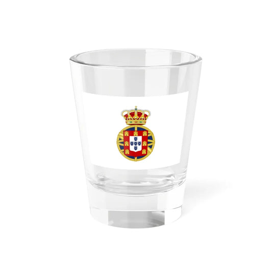 Flag of the United Kingdom of Portugal Brazil and the Algarves 1815-1825 (Portugal) Shot Glass 1.5oz 1.5oz - Go Mug Yourself