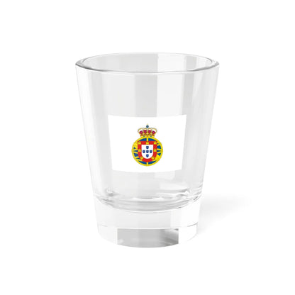 Flag of the United Kingdom of Portugal Brazil and the Algarves (Brazil) Shot Glass 1.5oz 1.5oz - Go Mug Yourself