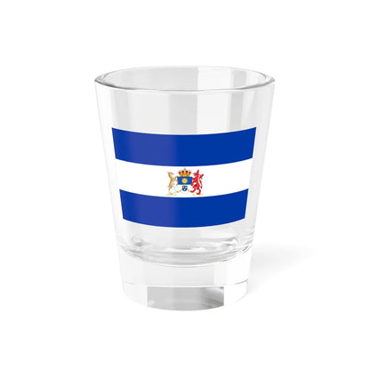 Flag of the United Kingdom of the River Plate Peru and Chile (Argentina) Shot Glass 1.5oz 1.5oz - Go Mug Yourself