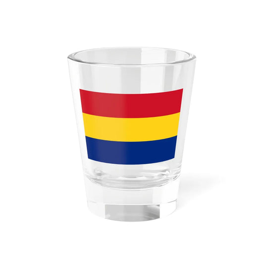 Flag of the United Principalities of Romania 1862-1866 (Oman) Shot Glass 1.5oz 1.5oz - Go Mug Yourself