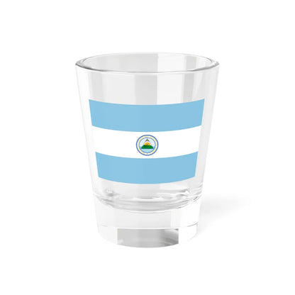 Flag of the United Provinces of Central America (Belize) Shot Glass 1.5oz 1.5oz - Go Mug Yourself