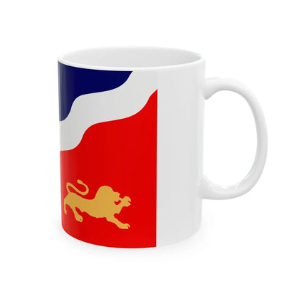 Flag of the United Republic of Kivu (Congo) White Coffee Mug - Go Mug Yourself