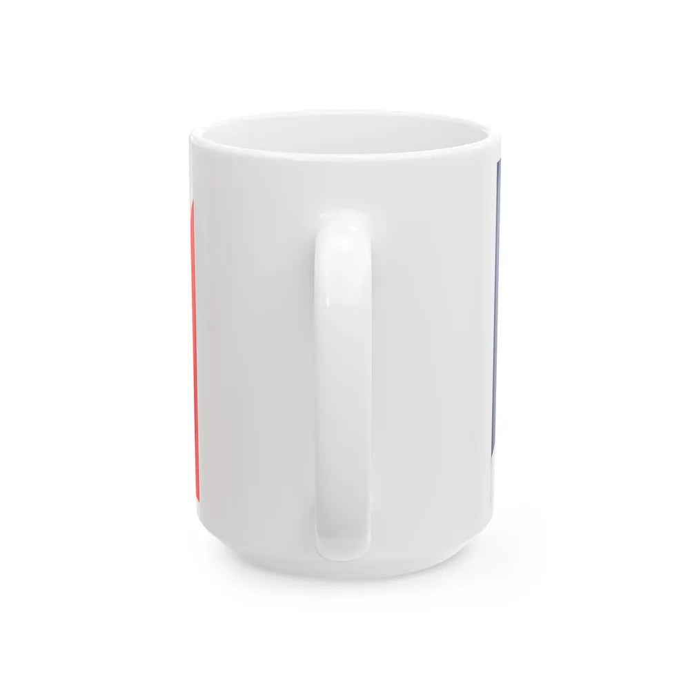 Flag of the United Republic of Kivu (Congo) White Coffee Mug - Go Mug Yourself