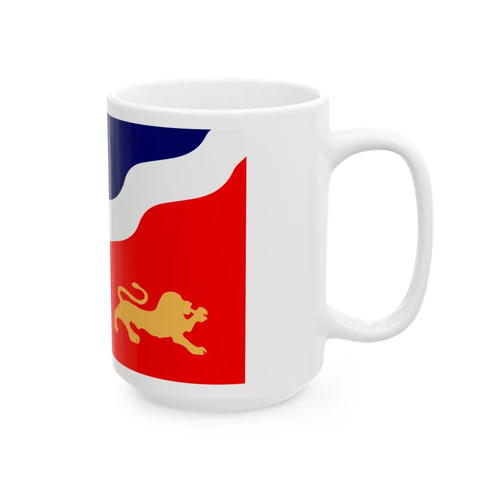 Flag of the United Republic of Kivu (Congo) White Coffee Mug - Go Mug Yourself