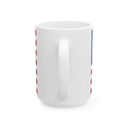 Flag of the United States 13 Star Starfish (United States) White Coffee Mug - Go Mug Yourself