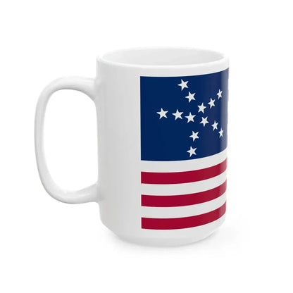 Flag of the United States 13 Star Starfish (United States) White Coffee Mug - Go Mug Yourself
