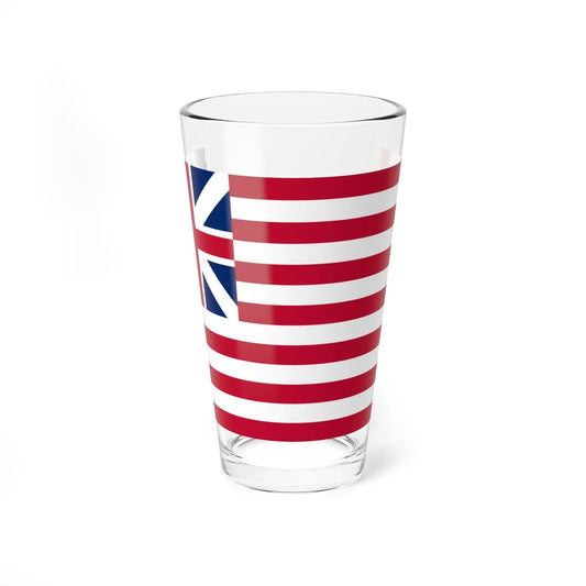 Flag of the United States 1776-1777 (United States) Pint Glass 16oz 16oz - Go Mug Yourself