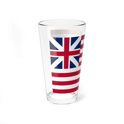 Flag of the United States 1776-1777 (United States) Pint Glass 16oz - Go Mug Yourself