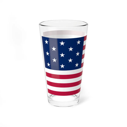 Flag of the United States 1777-1795 (United States) Pint Glass 16oz - Go Mug Yourself