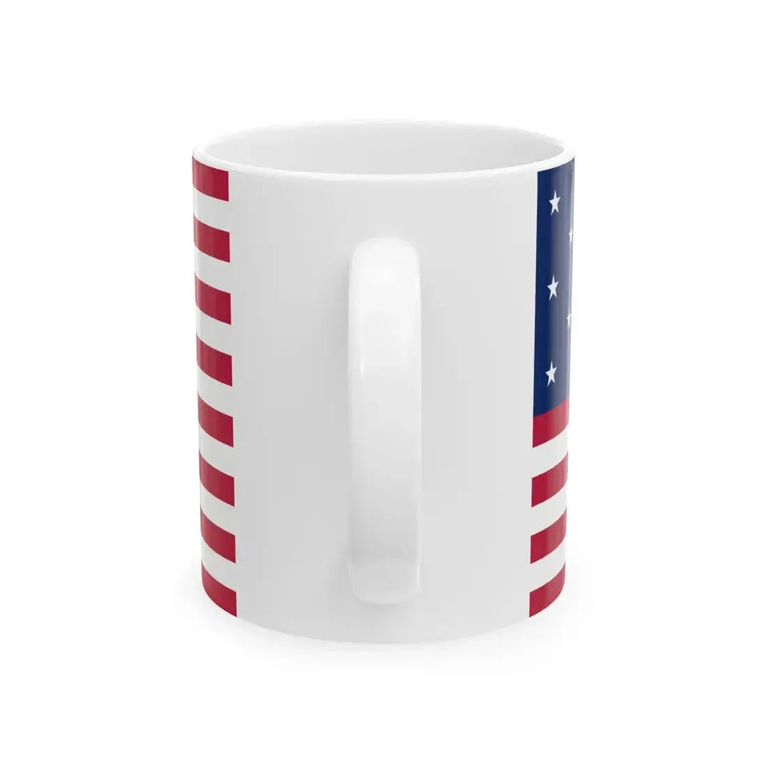 Flag of the United States 1795-1818 (United States) White Coffee Mug - Go Mug Yourself
