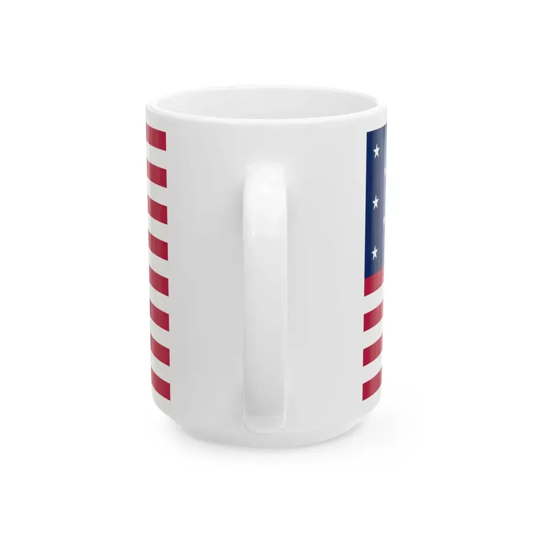 Flag of the United States 1795-1818 (United States) White Coffee Mug - Go Mug Yourself
