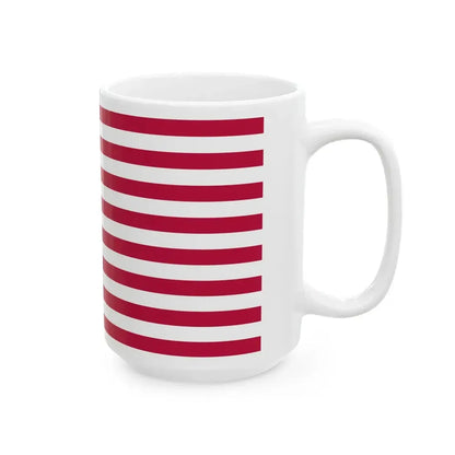 Flag of the United States 1795-1818 (United States) White Coffee Mug - Go Mug Yourself
