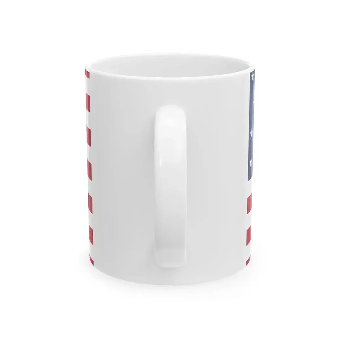Flag of the United States 1836-1837 3-2 aspect ratio (United States) White Coffee Mug - Go Mug Yourself