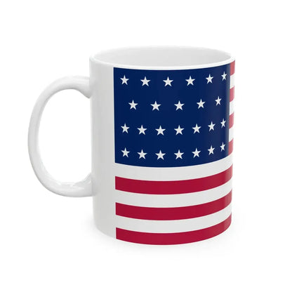 Flag of the United States 1836-1837 (United States) White Coffee Mug - Go Mug Yourself