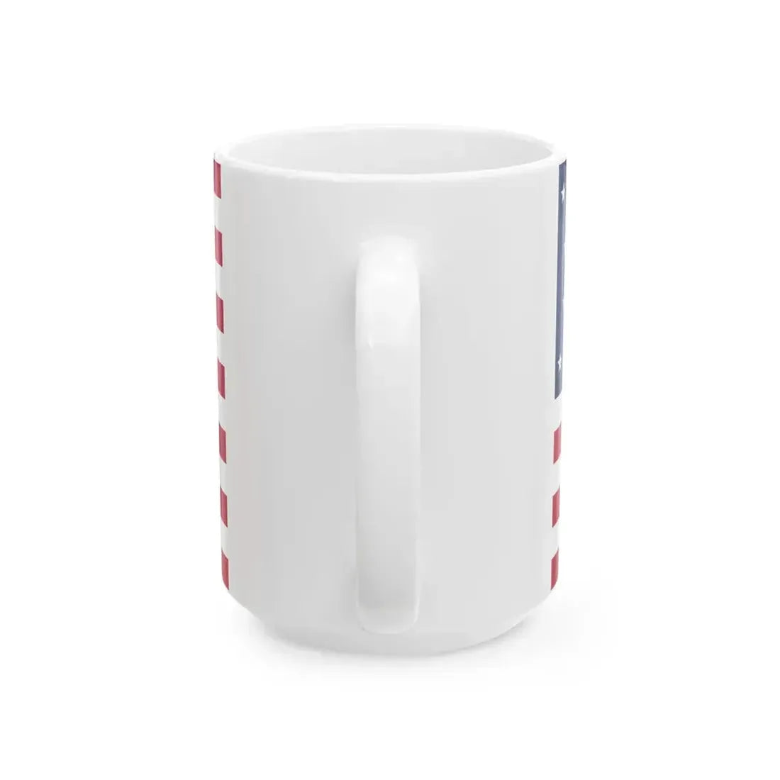 Flag of the United States 1837-1845 3-2 aspect ratio (United States) White Coffee Mug - Go Mug Yourself