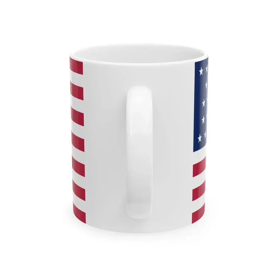 Flag of the United States 1851-1858 (United States) White Coffee Mug - Go Mug Yourself