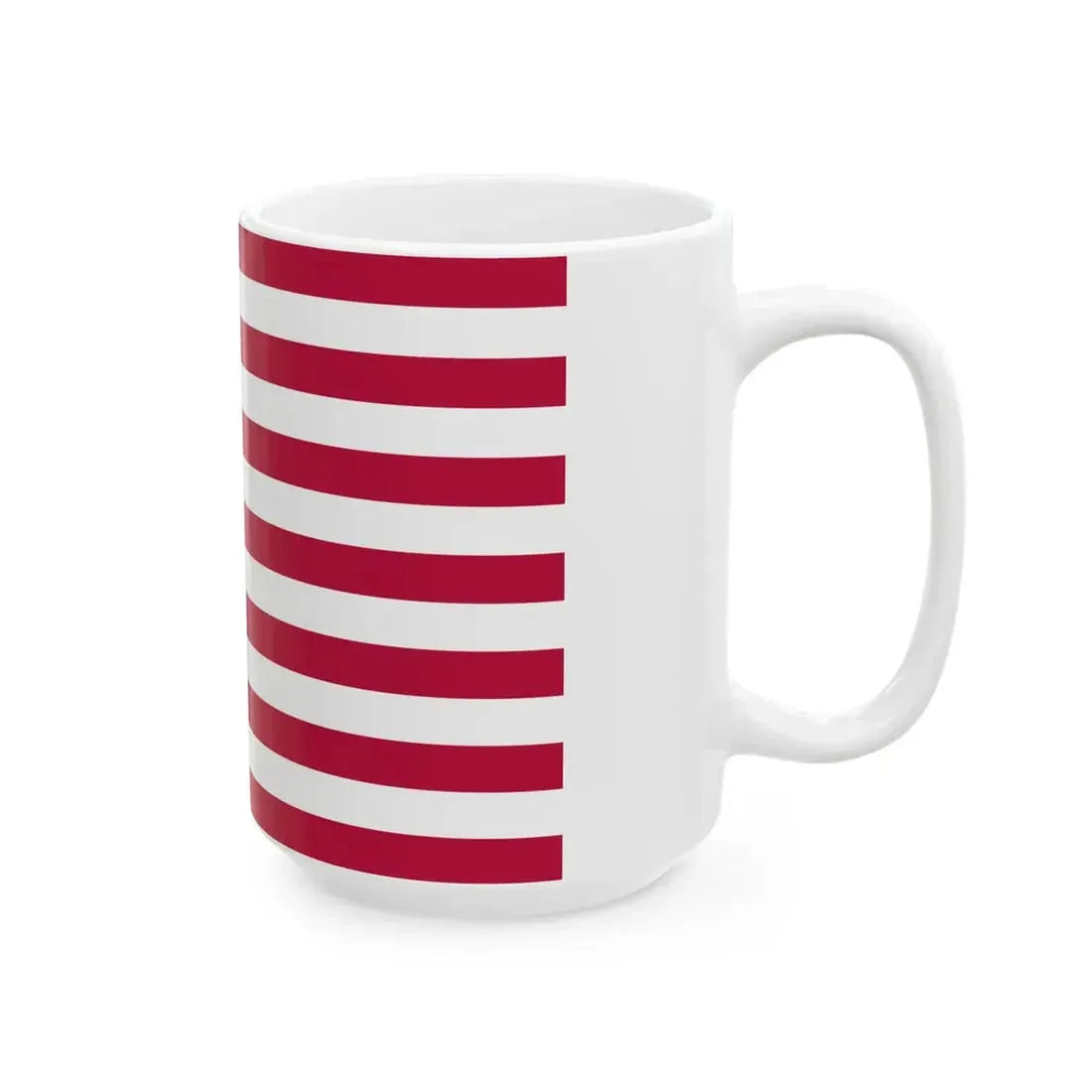 Flag of the United States 1859-1861 3-2 aspect ratio (United States) White Coffee Mug - Go Mug Yourself