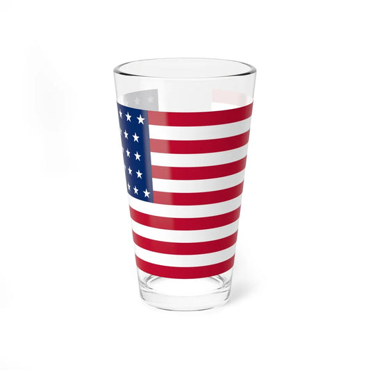 Flag of the United States 1867-1877 (United States) Pint Glass 16oz 16oz - Go Mug Yourself