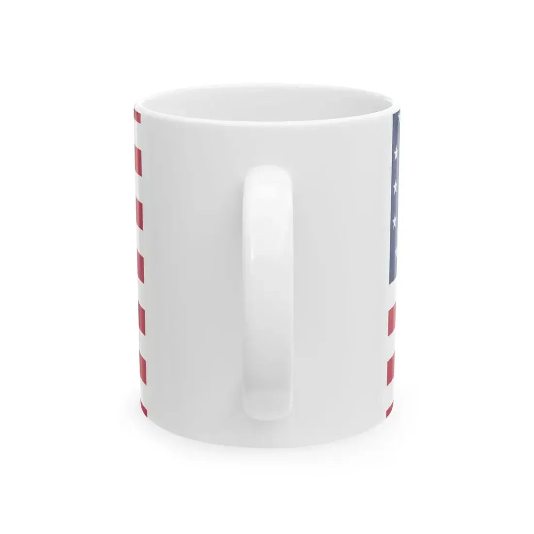 Flag of the United States 1877-1890 3-2 aspect ratio (United States) White Coffee Mug - Go Mug Yourself
