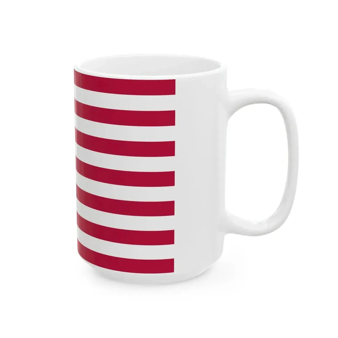Flag of the United States 1912-1959 3-2 aspect ratio (United States) White Coffee Mug - Go Mug Yourself