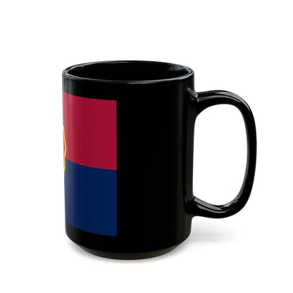 Flag of the United States 25th Infantry Division (U.S. Army) Black Coffee Mug-Go Mug Yourself