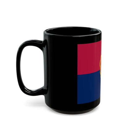 Flag of the United States 25th Infantry Division (U.S. Army) Black Coffee Mug-Go Mug Yourself