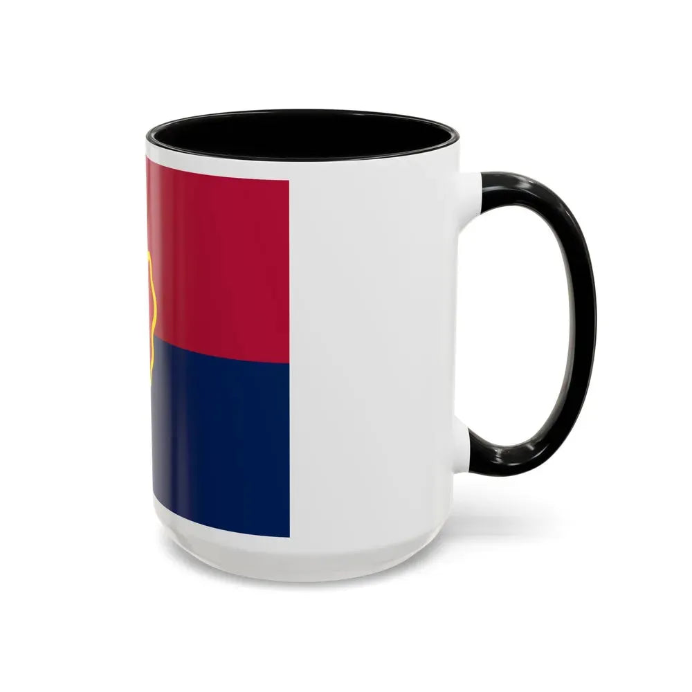 Flag of the United States 25th Infantry Division (U.S. Army) Accent Coffee Mug - Go Mug Yourself