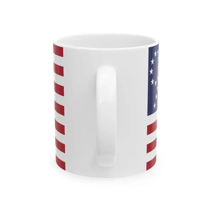 Flag of the United States 99 percent (United States) White Coffee Mug - Go Mug Yourself