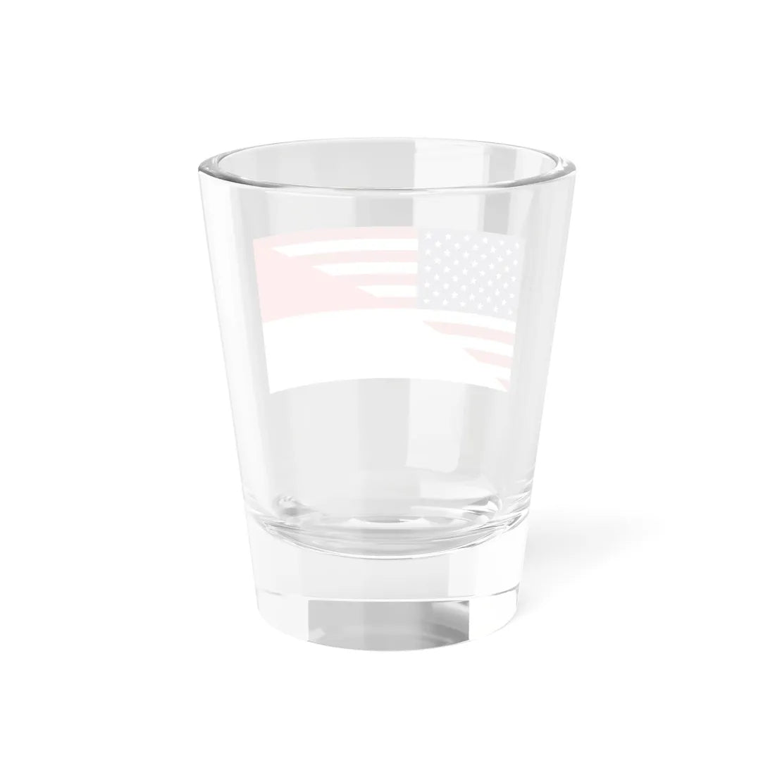 Flag of the United States and Indonesia (Indonesia) Shot Glass 1.5oz - Go Mug Yourself