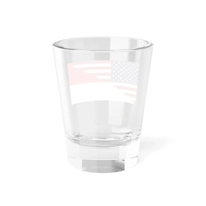 Flag of the United States and Indonesia (Indonesia) Shot Glass 1.5oz - Go Mug Yourself