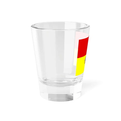 Flag of the United States Army 1st Armored Division (United States) Shot Glass 1.5oz - Go Mug Yourself