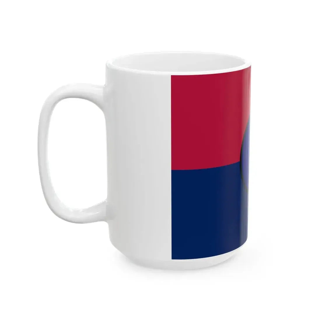 Flag of the United States Army 29th Infantry Division (United States) White Coffee Mug - Go Mug Yourself