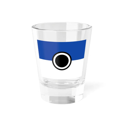 Flag of the United States Army I Corps (United States) Shot Glass 1.5oz 1.5oz - Go Mug Yourself