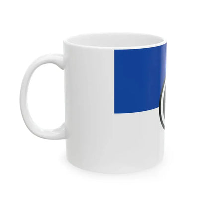 Flag of the United States Army I Corps (United States) White Coffee Mug - Go Mug Yourself