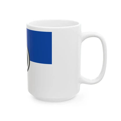 Flag of the United States Army I Corps (United States) White Coffee Mug - Go Mug Yourself