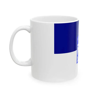 Flag of the United States Army XVIII Airborne Corps (United States) White Coffee Mug - Go Mug Yourself