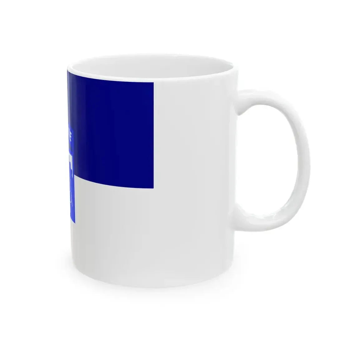 Flag of the United States Army XVIII Airborne Corps (United States) White Coffee Mug - Go Mug Yourself