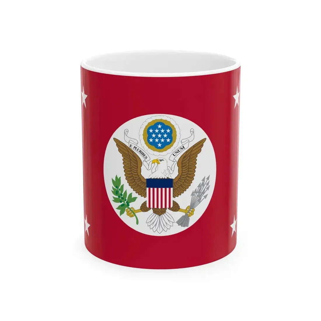Flag of the United States Assistant Secretary of State (United States) White Coffee Mug 11oz - Go Mug Yourself