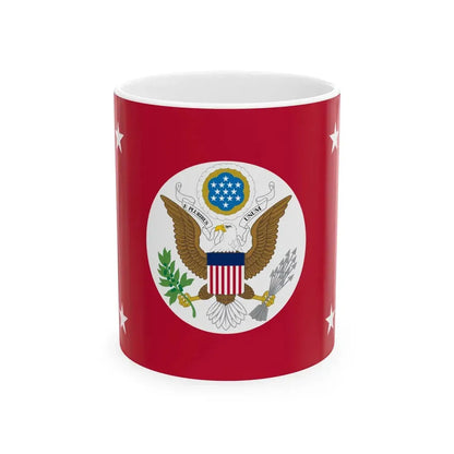Flag of the United States Assistant Secretary of State (United States) White Coffee Mug 11oz - Go Mug Yourself
